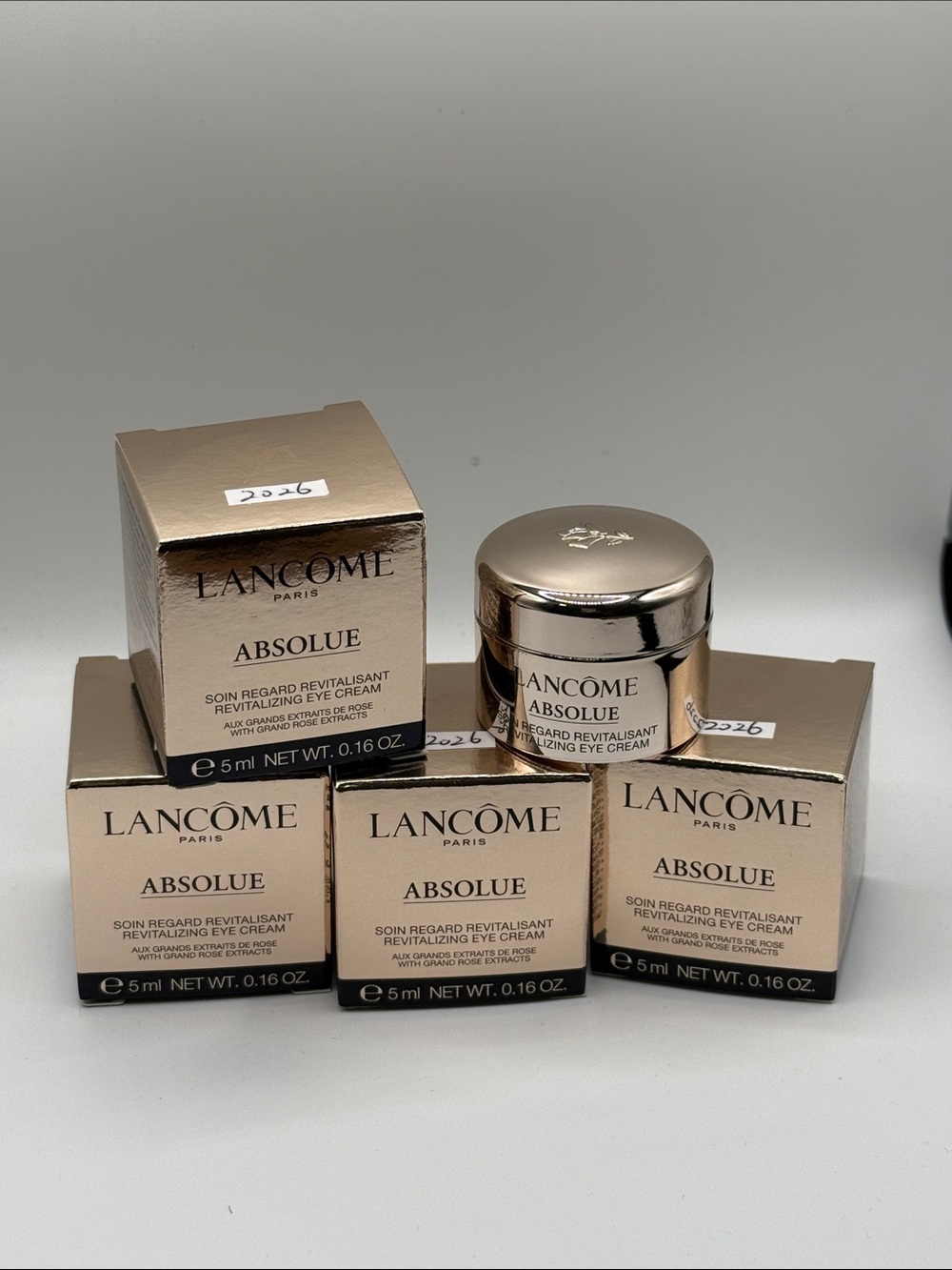 Lancôme Absolue Eye Cream 4 × 5ml